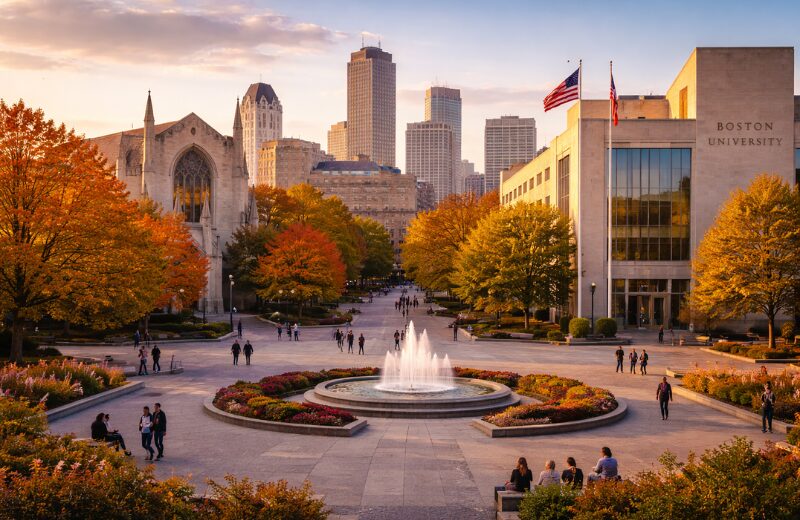 ボストン大学を卒業後