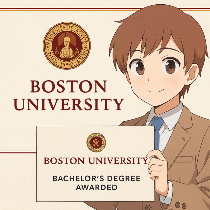 ボストン大学を卒業後