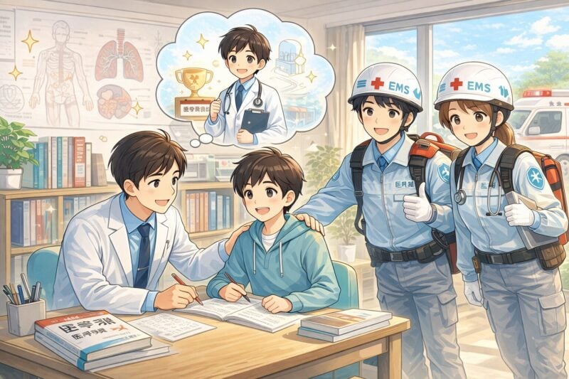 Q. 救命救急に情熱を持つようになったきっかけは何ですか？